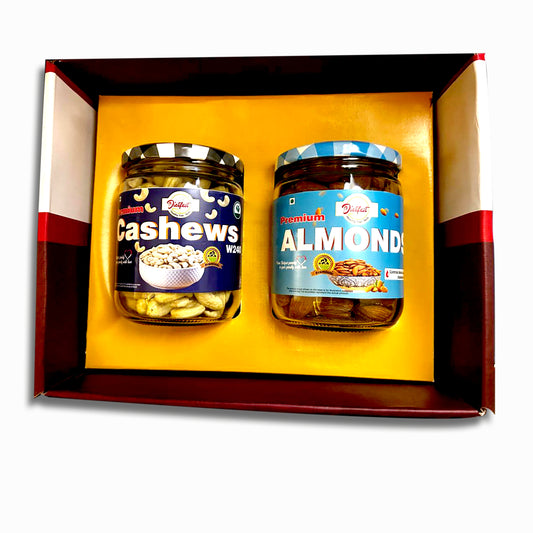 Dry Fruit Box (Cashews/Almond) Premium Elegant Dry Fruit Gift Boxes