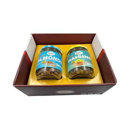 Dry Fruit Gift Box (Almonds & Raisins) Premium Elegant Dry Fruit Gift Boxes
