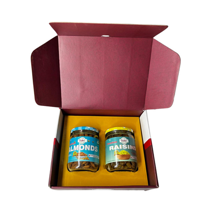 Dry Fruit Gift Box (Almonds & Raisins) Premium Elegant Dry Fruit Gift Boxes