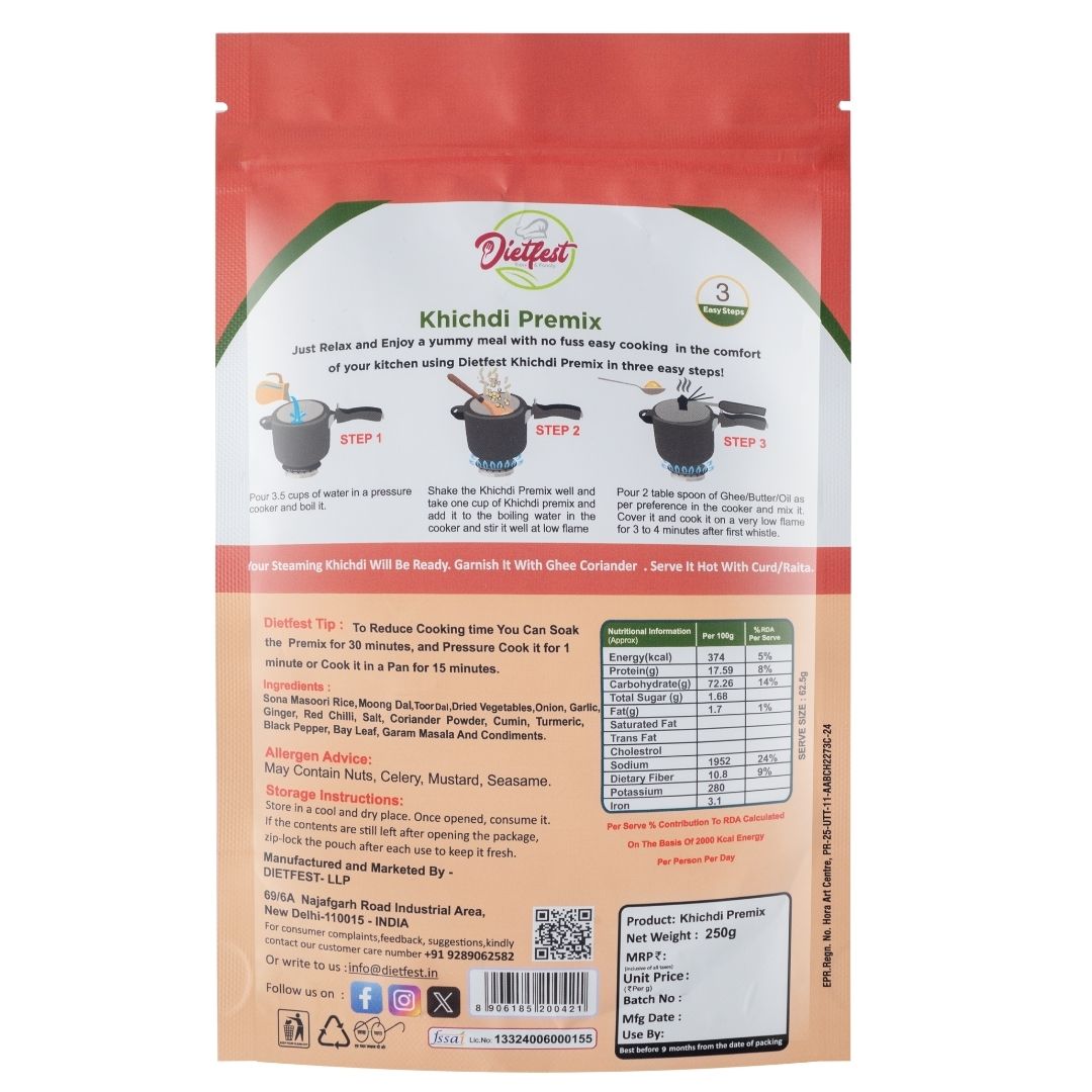 Vegetable Khichdi Premix