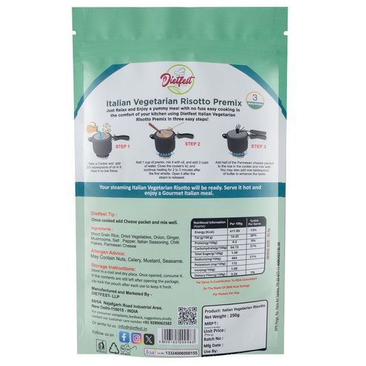 Italian Vegetarian Risotto Premix