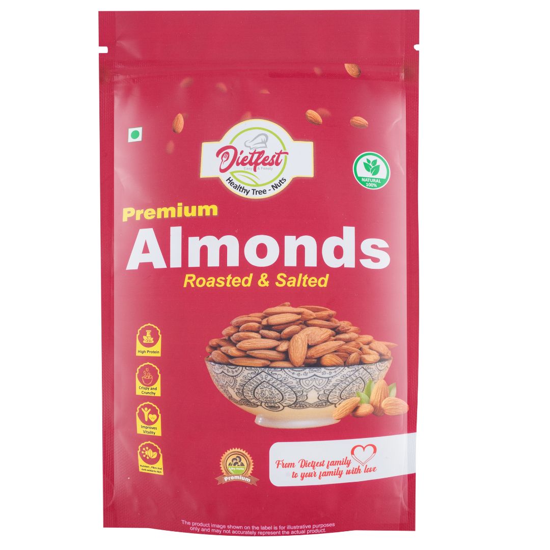 Almonds-Roasted and Salted