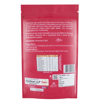 Almonds-Roasted and Salted